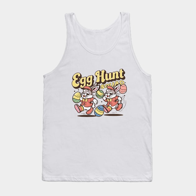 Egg Hunt Squad Vintage Tank Top by Starart Designs